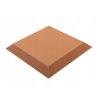 Akustický panel trapéz 50x50cm, hrúbka 5cm, hnedý (2)