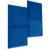 Akustický panel trapéz 50x50cm, hrúbka 5cm, modrý (11)