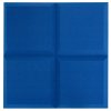 Akustický panel trapéz 50x50cm, hrúbka 5cm, modrý (12)