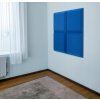 Akustický panel trapéz 50x50cm, hrúbka 5cm, modrý (3)
