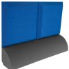 Akustický panel trapéz 50x50cm, hrúbka 5cm, modrý (10)