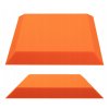 Akustický panel trapéz 50x50cm, hrúbka 5cm, oranžový (7)