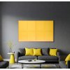 Akustický panel trapéz 50x50cm, hrúbka 5cm, žltý (4)