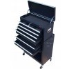 Dielenský vozík + skrinka CX 306 BLACK (2)