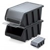 Uzatvárateľný plastový box 195x120x90mm Black (1)