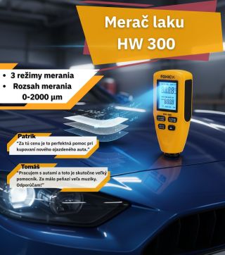 Kupuješ ojazdené auto? Zisti pravdu pod lakom. 🕵️‍♂️✨ Merač laku Profigaráž (0–2000 μm) odhalí, či je karoséria pôvodná...