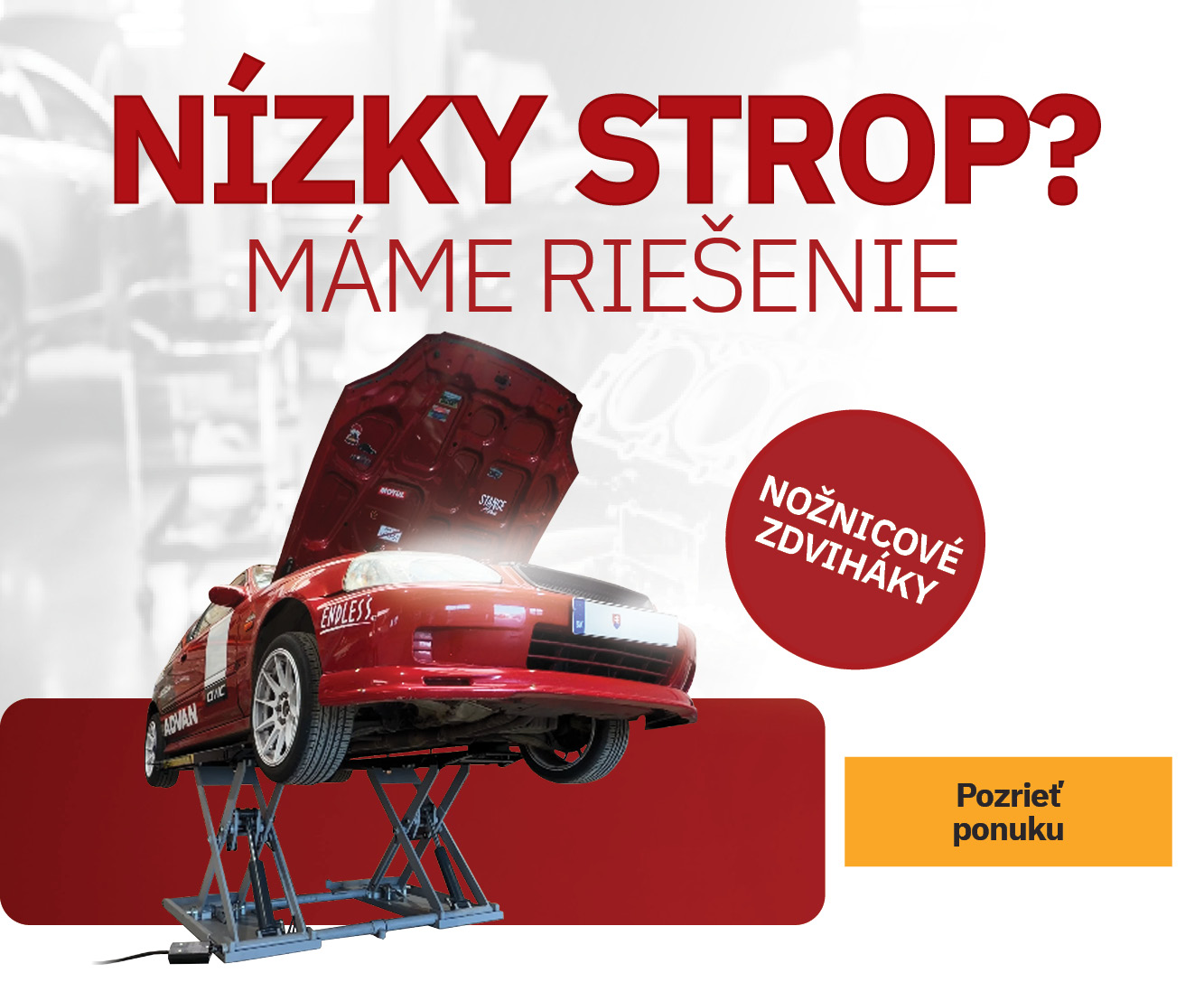 Nožnicové zdviháky