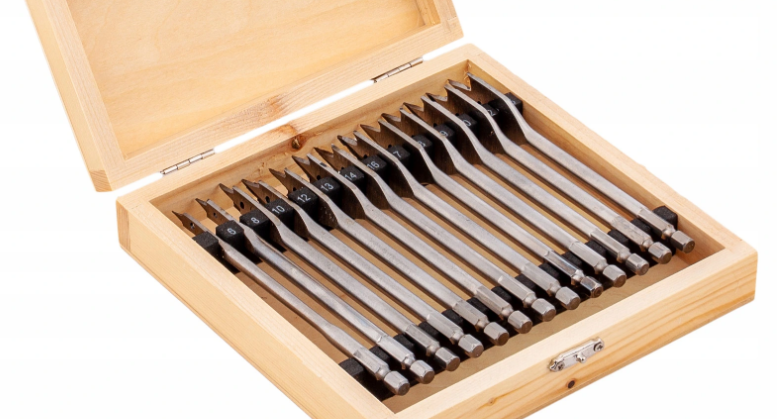 Holzbohrerset flach 13 Stk. 6-25mm