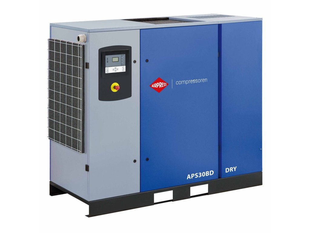 39779 skrutkovy kompresor aps 30bd dry 7 5 bar 30 km 22 kw 3870 l min