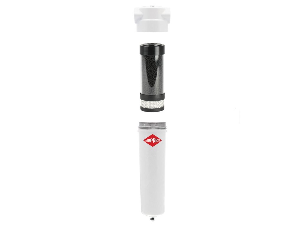 Adsorpčný vzduchový filter s aktívnym uhlím A2 F070 1 1/2" 13000 l/min 0,01 ?m <0,005 mg/m? - koncový 450170A-A2