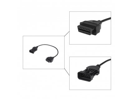 12069 obdii redukcia opel 10pin