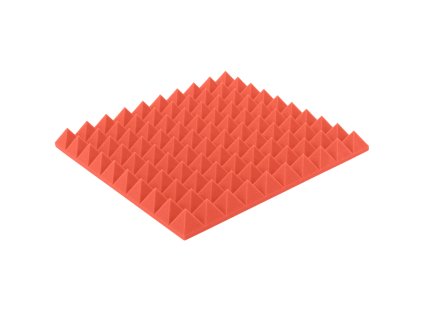 21404 1 akusticky panel pyramida cervena 2