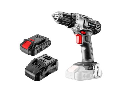 Akumulátorová vŕtačka/prípravok Energy+ 18V, Li-Ion, skľučovadlo 10 mm, 2Ah akumulátor, nabíjačka, kufor 58G000-SET1