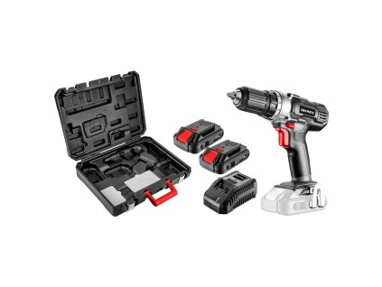 Akumulátorová vŕtačka/prípravok Energy+ 18V, Li-Ion, skľučovadlo 13 mm, 2 2Ah akumulátor, nabíjačka, kufor 58G006-SET2