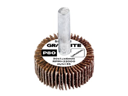 Lamelový kotúč 30 x 15 x 6 mm, P80 58T402
