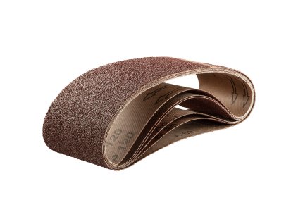 Brúsne pásy 75 x 533 mm, K60, K80x2, K100x2, K120, sada 6 ks. 63H656