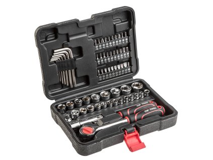 Súprava nástavcových kľúčov 3/8", 63 ks 38D515