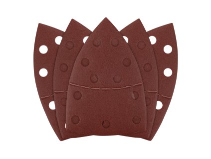 Brúsny papier na suchý zips, žehlička 102 x 152 mm, P180, 5 ks, s 11 otvormi 58T306