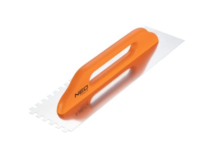 Hladidlo so zubami, 480 x 128 mm, zub 10 x 10 x 10 mm, drevená rukoväť 50-183