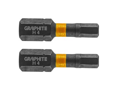 Rázové bity HEX4 x 25 mm, 2 ks. 56H507
