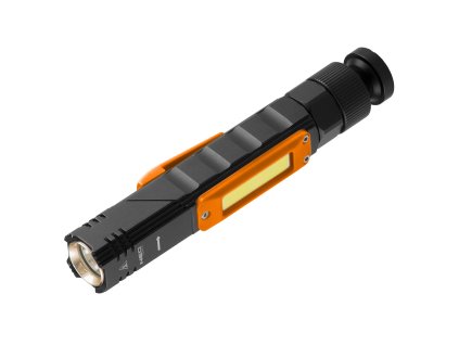 USB dobíjacia baterka 300 lm 2 v 1 CREE XPE + COB LED 99-034