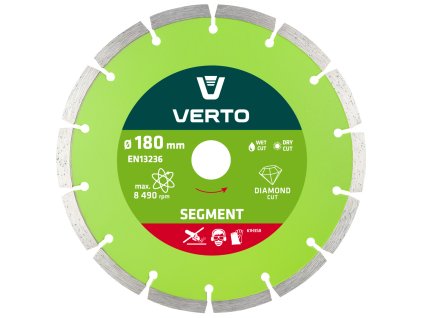 Diamantový kotúč, 180 x 22.2 mm, segment 61H3S8