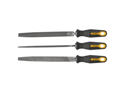 Pilník na kov, 200 / 2 mm, 3 ks sada 06A230