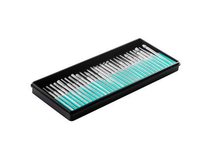 Príslušenstvo pre mini brúsku, diamantové frézy, sada 30 ks. 50G027