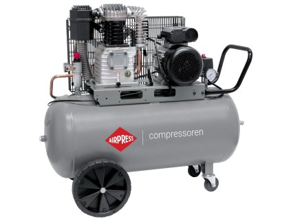 39407 dvojvalcovy kompresor hl 425 90 pro 10 bar 3 km 2 2 kw 317 l min 90 l