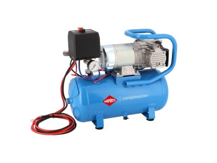 39494 automobilovy kompresor 12v dc 12 180 15 10 bar 0 75 km 0 55 kw 144 l min 15 l bezolejovy dvojpiestovy