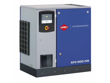 Skrutkový kompresor APS 10DD IVR 12.5 bar 10 HP/7.5 kW 270-1260 l/min