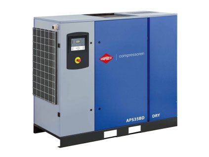 39611 skrutkovy kompresor aps 35bd dry 10 bar 35 hp 26 kw 3935 l min