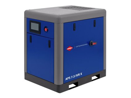 Skrutkový kompresor APS 7,5 IVR X 10 bar 7,5 KM/5,5 kW 170-760 l/min