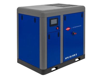39857 skrutkovy kompresor aps 30 ivr x 10 bar 30 km 22 kw 730 3300 l min