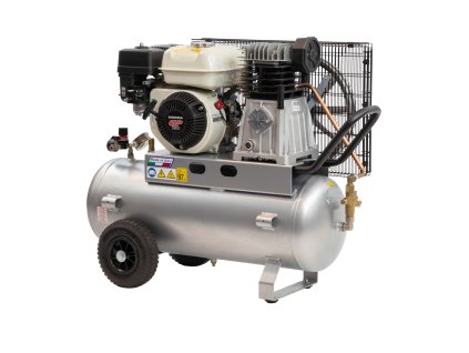 40130 spalinovy dvojpiestovy kompresor bm 50 410 honda gp160 10 bar 4 8 km 3 6 kw 247 l min 50 l