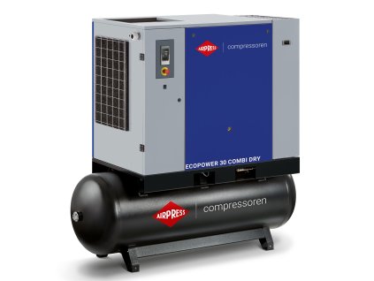 Skrutkový kompresor EcoPower 30B Combi Dry 10 bar 30 HP/22 kW 3216 l/min 500 l