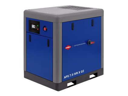 Skrutkový kompresor APS X 7.5 IVR G2 10 bar 7.5 HP/5.5 kW 290-790 l/min