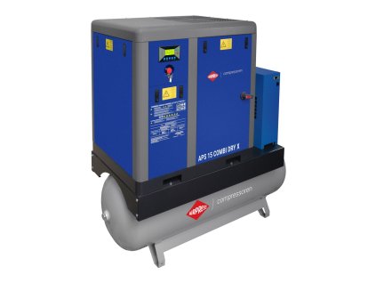 40415 skrutkovy kompresor aps 15 combi dry x 10 bar 15 km 11 kw 1440 l min 500 l