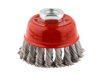 Drôtená kefa 80 mm x M14, INOX 57H582