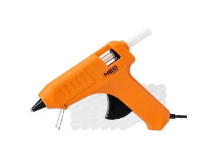 Lepiaca pištoľ 11 mm, 40 W + 24 kaziet s lepidlom 17-102