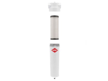 Vzduchový filter s aktívnym uhlím A F070 1 1/2" 13000 l/min 0,01 ?m <0,005 mg/m? - koncový 450170A-A