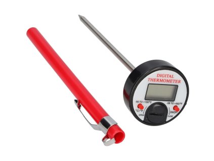 52253 digitalny teplomer s bajonetovou sondou pre klimatizaciu teplotny rozsah 50 c az 150 c dlzka sondy 125 mm