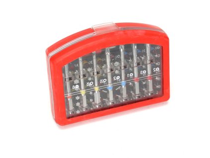 Sada bitov 56-dielna TORX, IMBUS 1/4" - 25 mm, 75 mm TA1206z