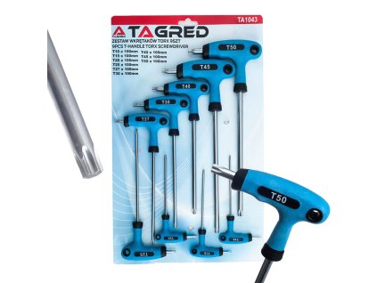Šesťhranné skrutkovače, TORX Imbusové kľúče, T , kladivá, kladivká TA1043