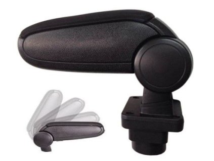 Lakťová opierka Škoda FABIA I (Farba Šedá farba, Materiál Textilný poťah opierky)