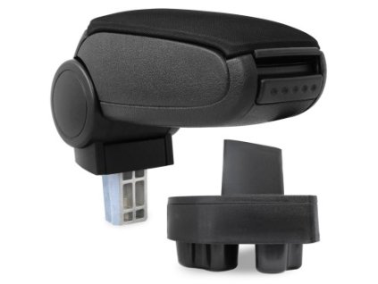 Lakťová opierka Opel CORSA C (Farba Čierna farba, Materiál Textilný poťah opierky)