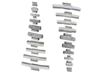 set ocelovych zavaži