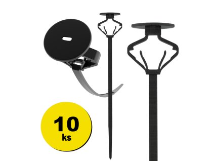 ZipiZip univerzálna montážna spona do auta, 10 ks. 11 0001 (9)