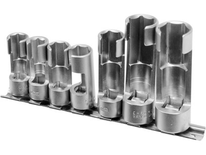 Sada nástrčných kľúčov na sondy otvorené 10-19mm 7ks YT-17508