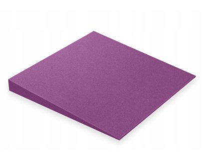Akustický panel 3D skosený 50x50cm, hrúbka 5cm, fialový (2)
